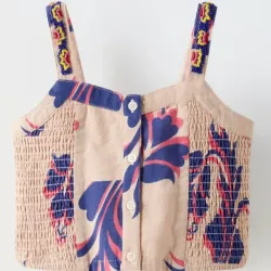 Blusa estampada ZARA 