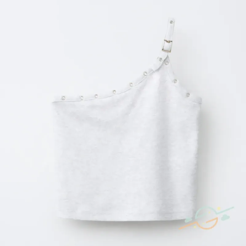 Blusa gris ZARA
