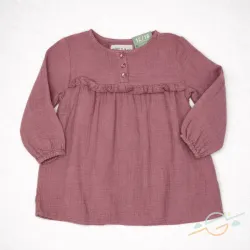 Vestido mangas largas rosa LEFTIES 