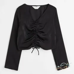 Blusa negra H&M 