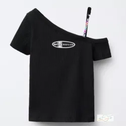 Blusa negra ZARA #0001