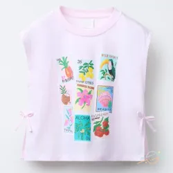 Blusa rosa ZARA #0002 