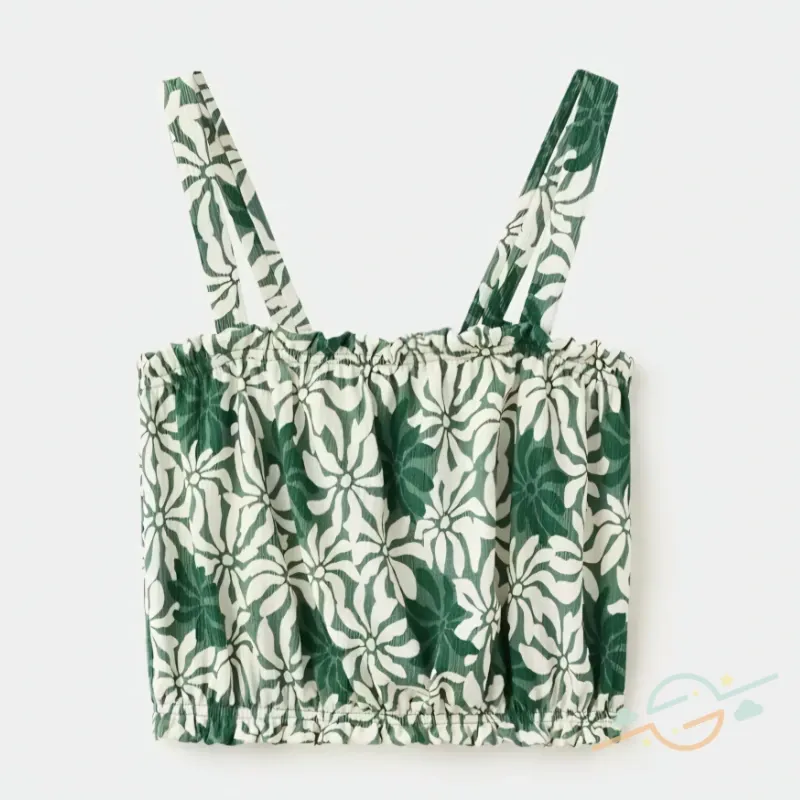 Blusa verde MANGO