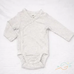 Body gris claro veteado H&M 