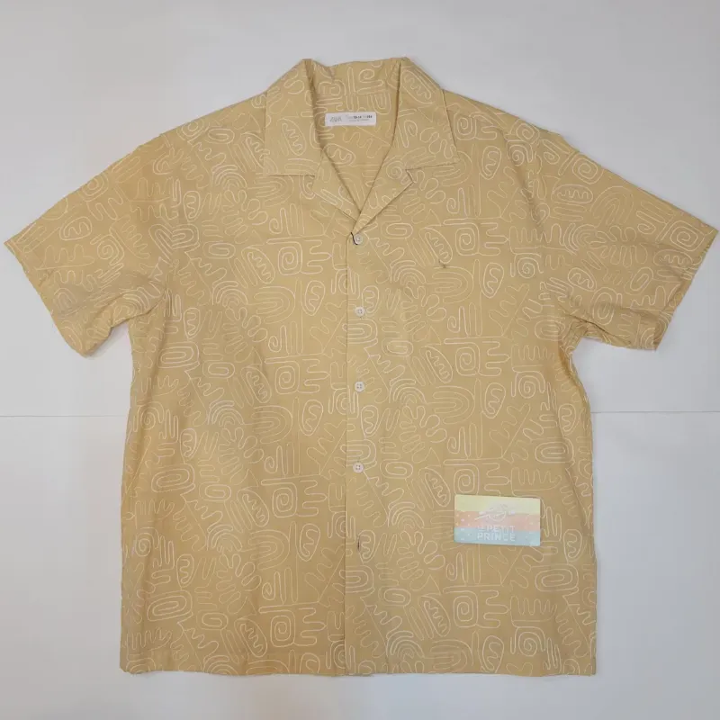 Camisa amarilla ZARA 