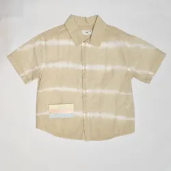 Camisa beige ZARA