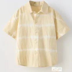 Camisa beige ZARA #0001