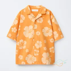 Camisa naranja ZARA