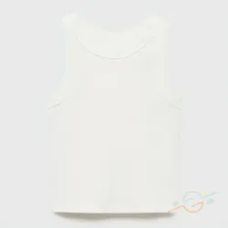 Camiseta blanca MANGO #0001
