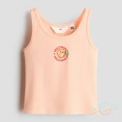 Camiseta naranja H&M #0001