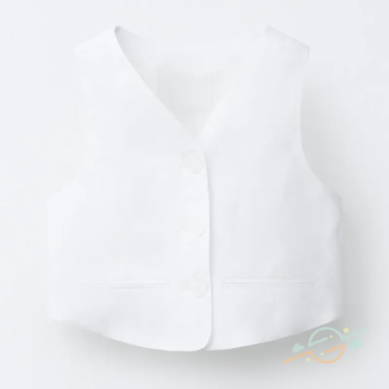 Chaleco blanco ZARA