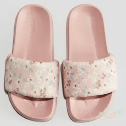 Chancleta rosa estampada H&M 