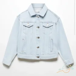 Chaqueta azul MANGO #0002