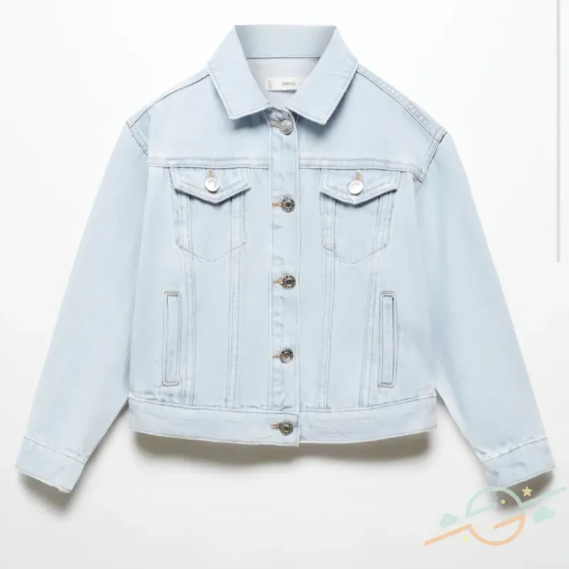 Chaqueta azul MANGO #0002