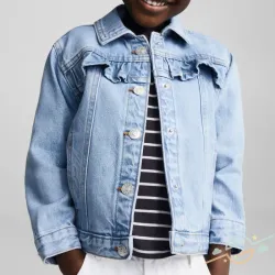 Chaqueta azul MANGO #0003