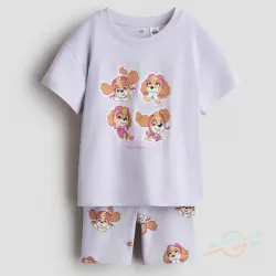 Conjunto morado Paw Patrol H&M