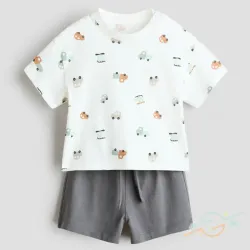 Conjunto pullover y bermuda H&M #0003