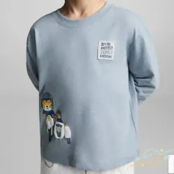 Enguatada azul MANGO 