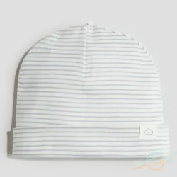 Gorro azul rayas H&M 