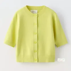 Jersey amarillo ZARA 