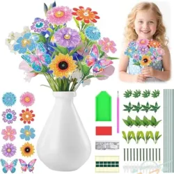 Juego de manualidades para construcción ramos de flores