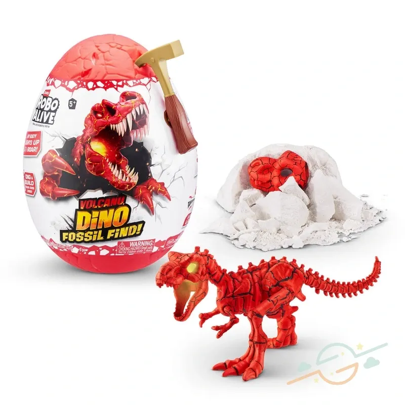 Juguete fósil dinosaurio interactivo con luces y sonidos