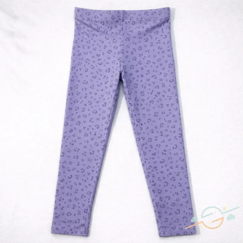 Legging morado estampado H&M #0002