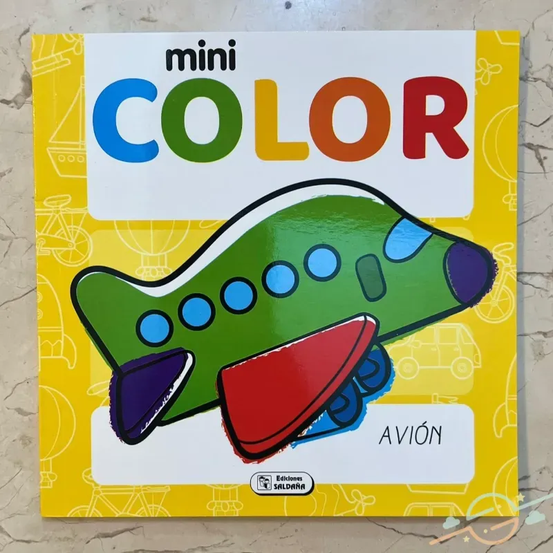 Libro mini de colorear #0001