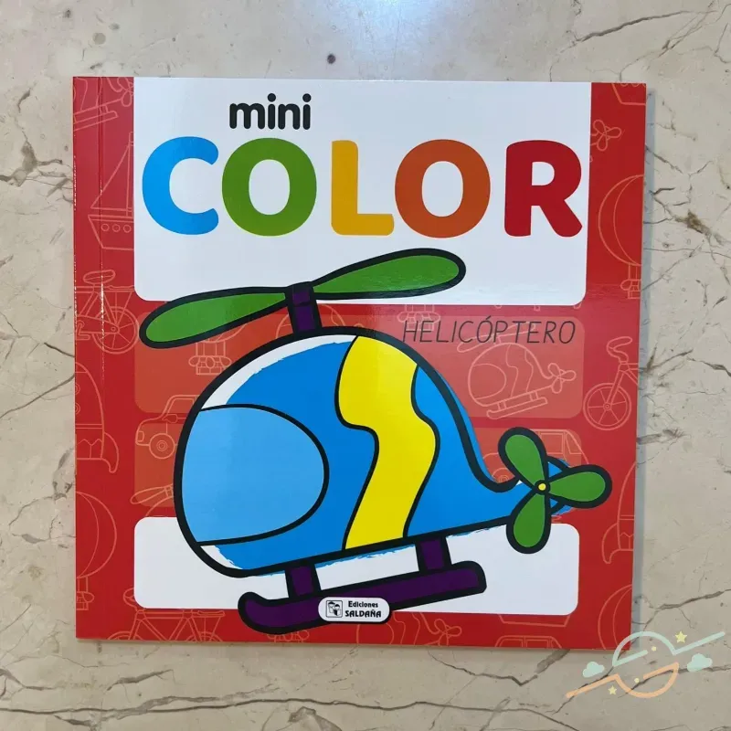 Libro mini de colorear #0002
