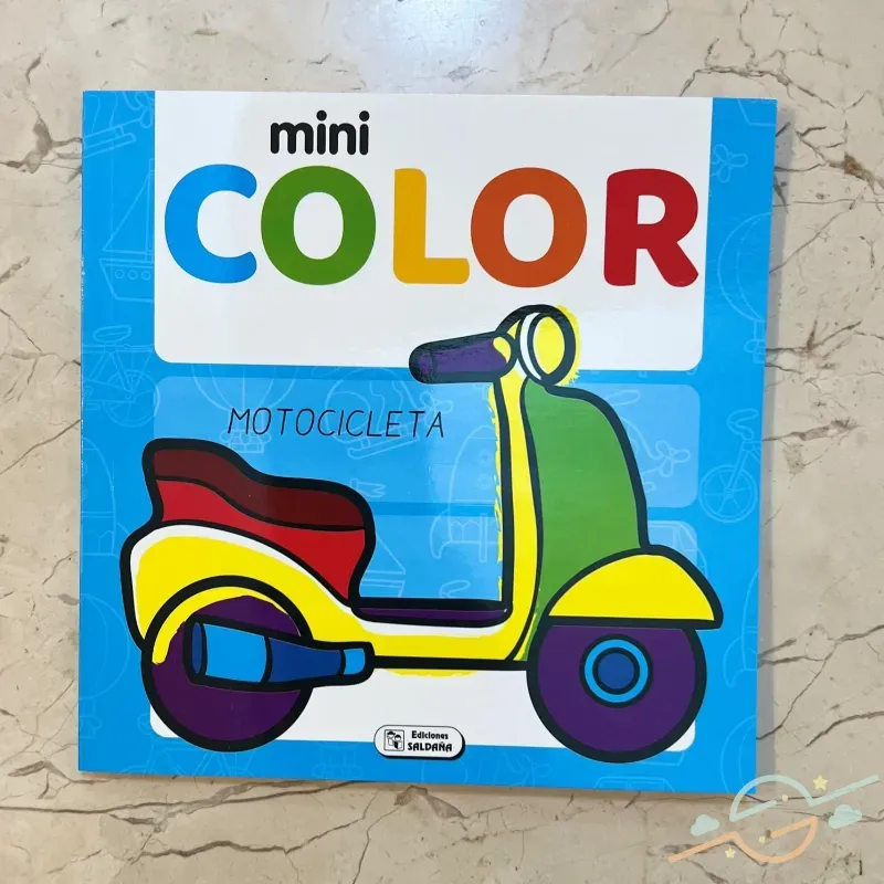Libro mini de colorear #0003