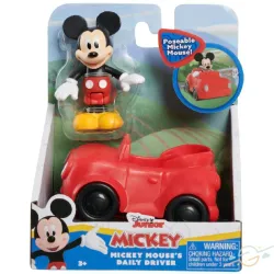 Mickey con carro