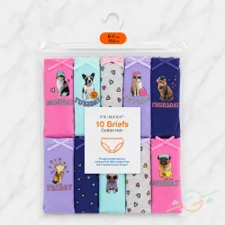 Pack 10 Blumer PRIMARK #0004
