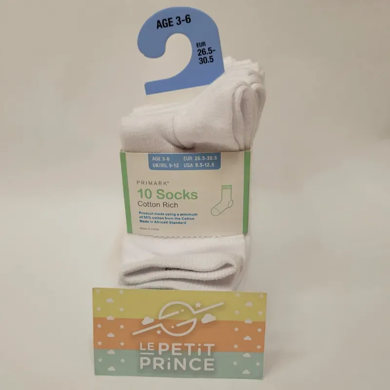 Pack 10 medias PRIMARK 