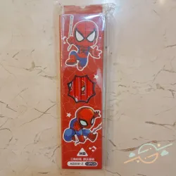 Pack 12 lápices spiderman 