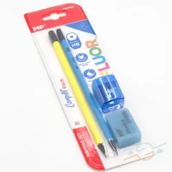 Set 2 lapices, goma y sacapuntas #0001