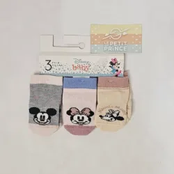 Pack 3 medias minnie LEFTIES 
