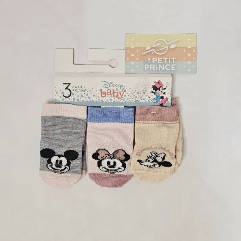 Pack 3 medias minnie LEFTIES 