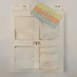 Pack 4 blusas blancas ZARA 