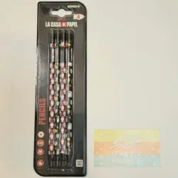 Pack 4 lápices El juego del calamar #0001