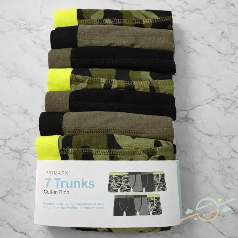 Pack 7 calzoncillos PRIMARK #0002