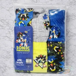 Pack 6 calzoncillos Sonic PRIMARK 