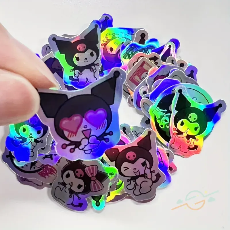 Pack 60 pegatinas brillantes Hello Kitty 