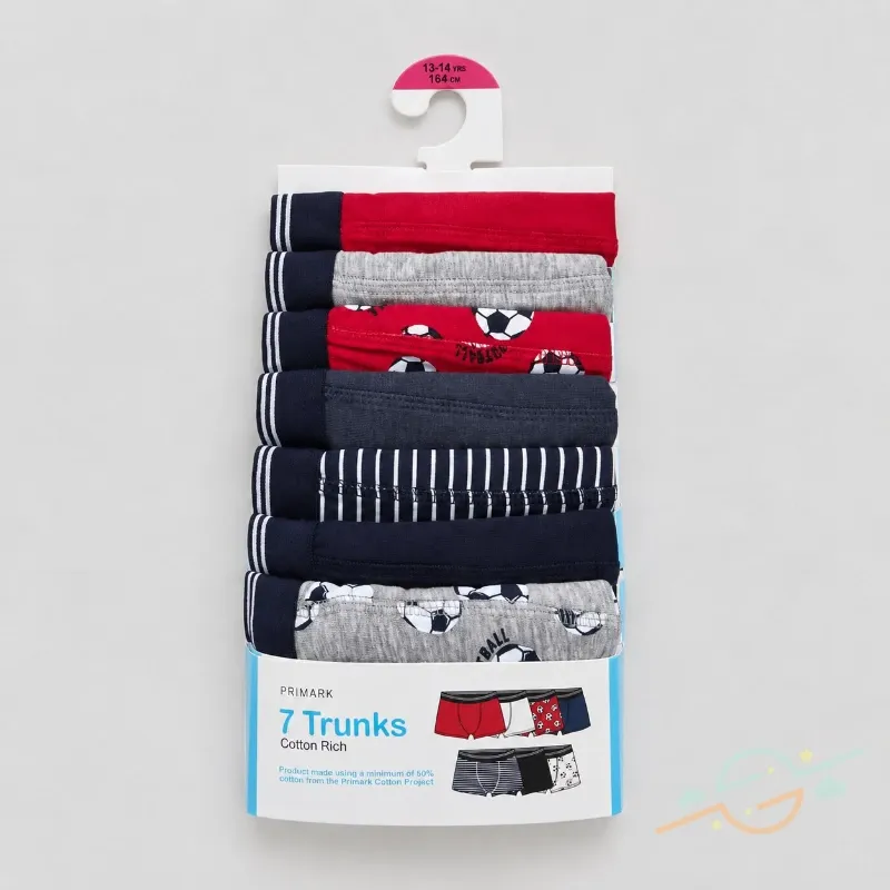 Pack 7 calzoncillos PRIMARK #0001