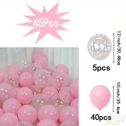 Pack de 45 globos de fiesta
