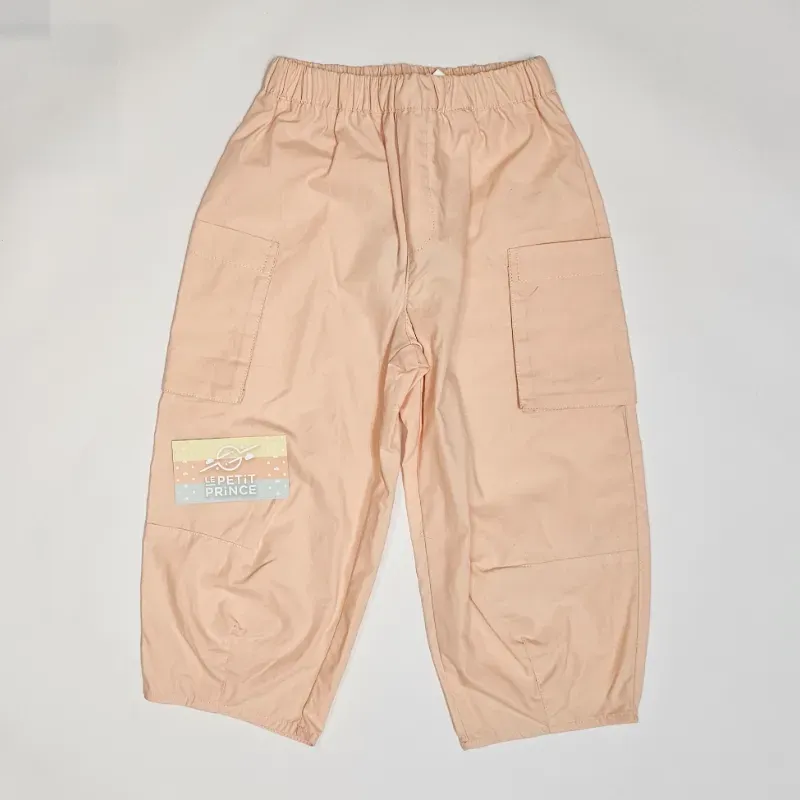 Pantalón cargo naranja ZARA