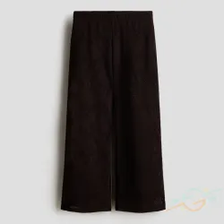 Pantalón marrón crochet H&M