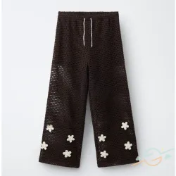Pantalón marrón ZARA #0001