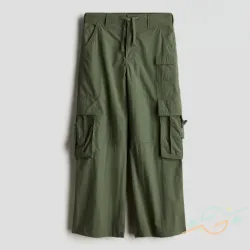 Pantalón verde H&M #0003