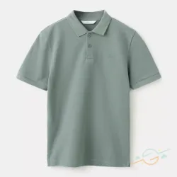 Polo verde MANGO