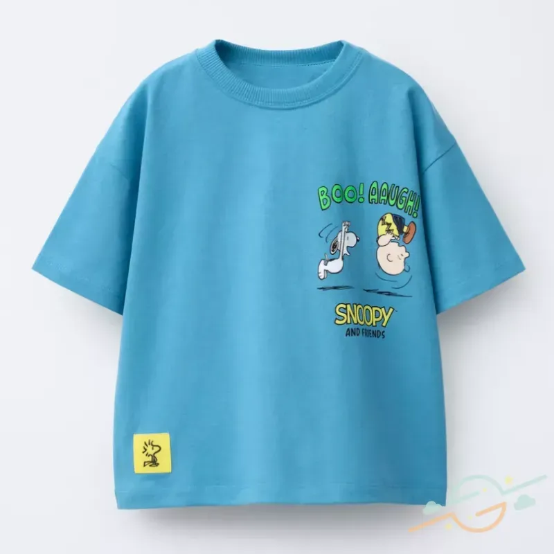 Pullover azul Snoopy ZARA